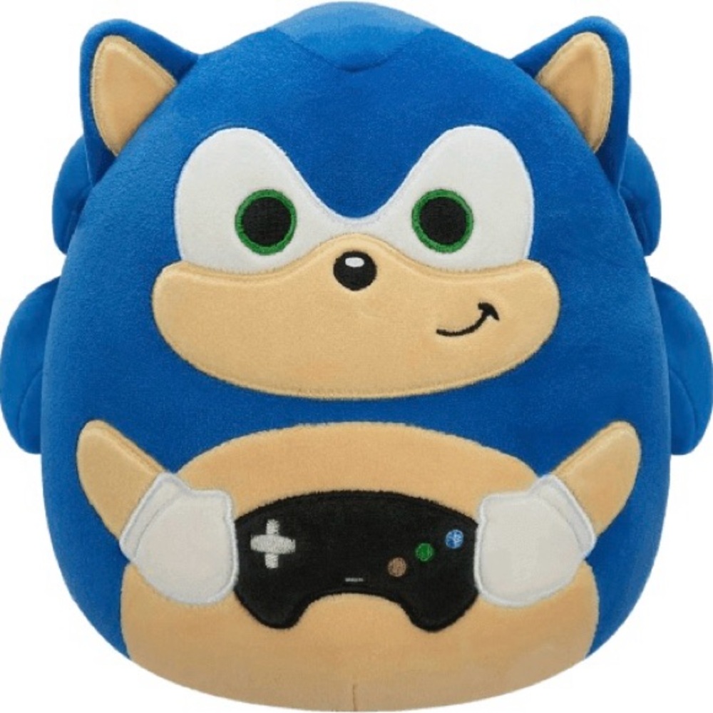 Squishmallows Sonic (Gamer) the‎ Hedgehog Plush 8” NWT